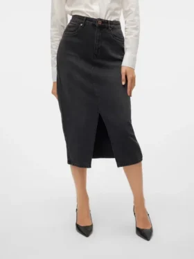 Vmveri High Waist Long Skirt