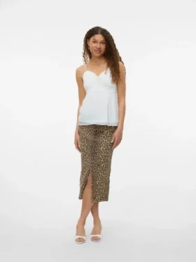 Vmveri High Waist Long Skirt