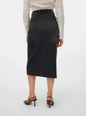 Vmveri High Waist Long Skirt