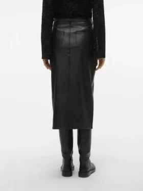 Vmveri High Waist Midi Skirt