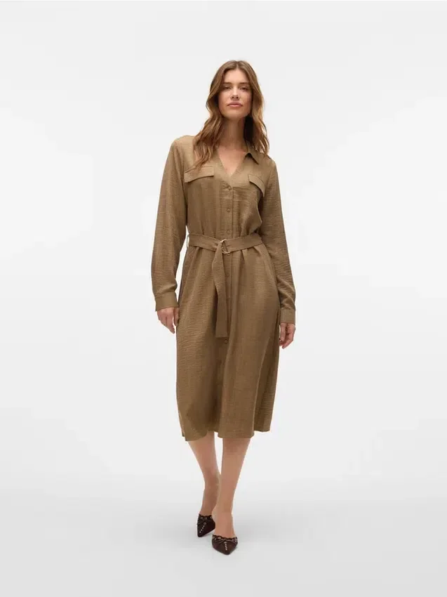 Vmvica Midi Dress Vmvica Midi Dress