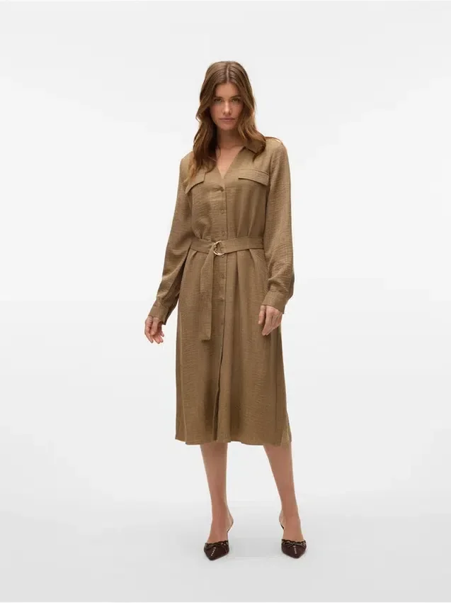 Vmvica Midi Dress Vmvica Midi Dress