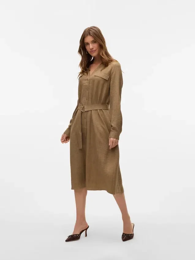 Vmvica Midi Dress Vmvica Midi Dress