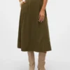Vmvienna High Waist Corduroy Midi Skirt Vmvienna High Waist Corduroy Midi Skirt