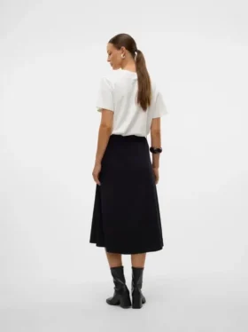 Vmvienna High Waist Corduroy Midi Skirt