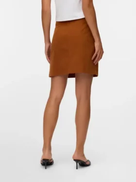 Vmvienna High Waist Corduroy Midi Skirt