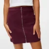 Vmvienna High Waist Corduroy Midi Skirt