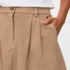 Vmvienna High Waist Corduroy Midi Skirt