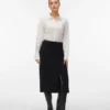 Vmvilja Corduroy High Waist Midi Skirt