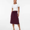 Vmvilja Corduroy High Waist Midi Skirt