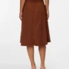 Vmvilja Corduroy High Waist Midi Skirt