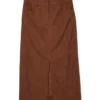 Vmvilja Corduroy High Waist Midi Skirt