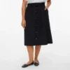 Vmvilja Corduroy High Waist Midi Skirt