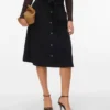 Vmvilja Corduroy High Waist Midi Skirt