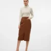 Vmvilja Corduroy High Waist Midi Skirt