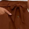 Vmvilja Corduroy High Waist Midi Skirt