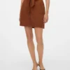 Vmvilja Corduroy High Waist Short Skirt