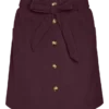 Vmvilja Corduroy High Waist Short Skirt