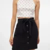 Vmvilja Corduroy High Waist Short Skirt