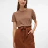 Vmvilja Corduroy High Waist Short Skirt