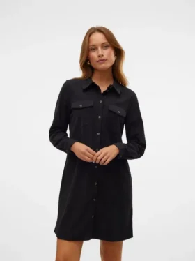 Vmvilja Corduroy Short Dress