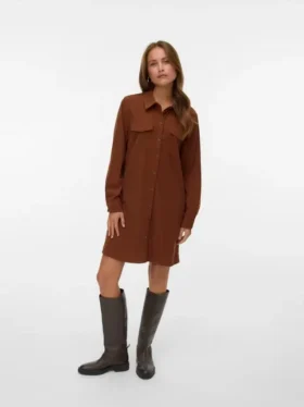 Vmvilja Corduroy Short Dress