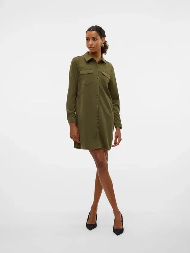 Vmvilja Corduroy Short Dress Vmvilja Corduroy Short Dress