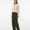 Vmvilja High Waist Corduroy Trousers