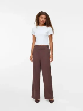 Vmvilja High Waist Corduroy Trousers