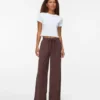 Vmvilja High Waist Velvet Trousers