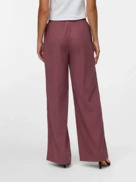 Vmvilja High Waist Velvet Trousers