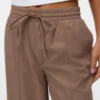 Vmvilja High Waist Velvet Trousers