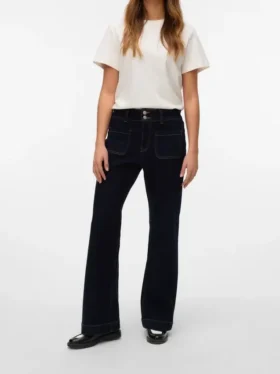 Vmvivianne High Rise Flared Fit Jeans
