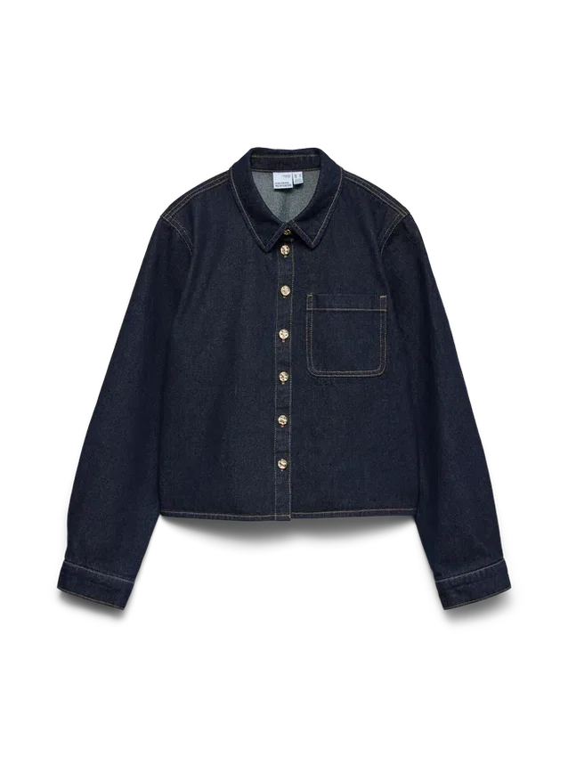 Vmvivien Denim Shirt Vmvivien Denim Shirt