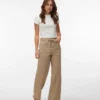 Vmwien Mid Rise Wide Leg Fit Jeans