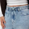 Vmwien Mid Rise Wide Leg Fit Jeans