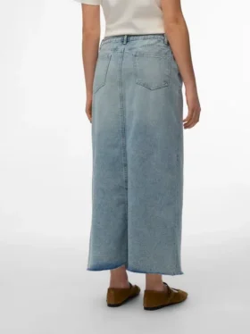 Vmwien Mid Waist Midi Skirt