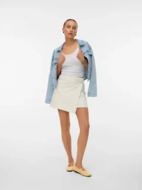 Vmwild Mid Rise Short Skirt