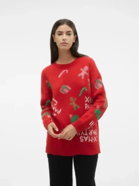 Vmxmasparty Knitted Pullover