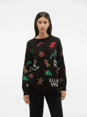 Vmxmasparty Knitted Pullover