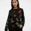 Vmxmasparty Knitted Pullover