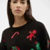 Vmxmasparty Knitted Pullover