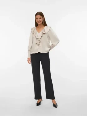Vmzamira Mid Waist Trousers