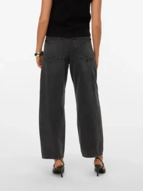 Vmzelda High Rise Barrel Fit Jeans