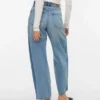 Vmzelda High Rise Barrel Fit Jeans