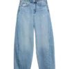 Vmzelda High Rise Barrel Fit Jeans