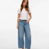 Vmzelda High Rise Barrel Fit Jeans