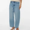 Vmzelda High Rise Barrel Fit Jeans