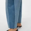 Vmzelda High Rise Barrel Fit Jeans