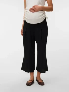 Wide Fit – Cropped Trousers